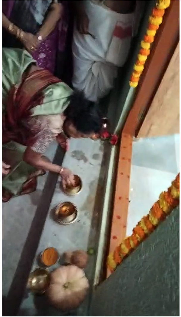  Inauguration of Senior Citizen Association building at 5.00 A.M. 